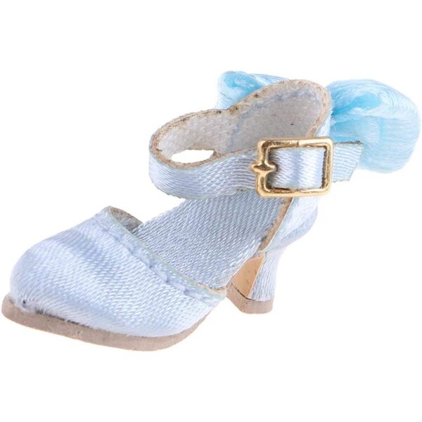 Schuhe mit spitzem Absatz für Blythe 1/6-Puppen – Inzopo Elegant Blue