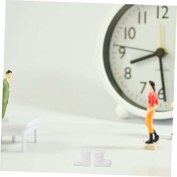 Cabilock 50 Scarpe Miniature per bambole e Decorazioni Mini Casa