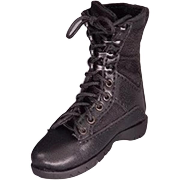 Set 2 paia di scarpe 1/6 per bambole 30,5 cm – Stile stivali da combattimento nero