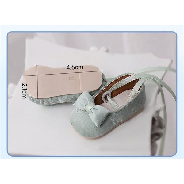 1/6 BJD Puppe Schnürschuhe - Rosa Tanzschuhe, hochwertige Accessoires