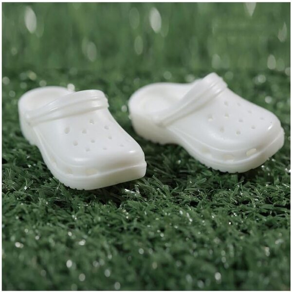 Sandali bianchi per bambole BJD 1/6 - Accessori moda per bambole 11,8 pollici