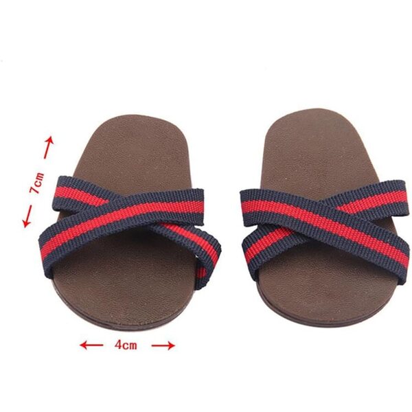 Sandalen für 46 cm große Uterui-Puppe, bequeme und langlebige Schuhe für 18-Zoll-Puppe
