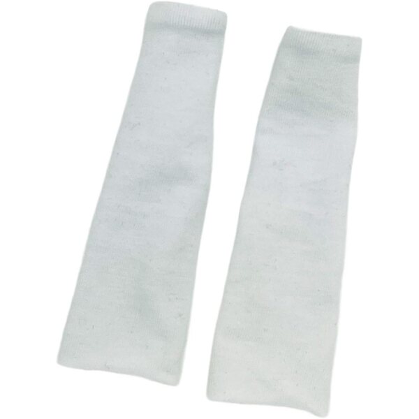 1/6 weiße Socken für 30,5 cm große weibliche Figuren – realistische Modeaccessoires