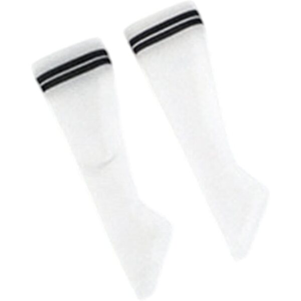 1/6 Freizeitsocken für 12'' Actionfiguren – schwarze, nahtlose Modeaccessoires