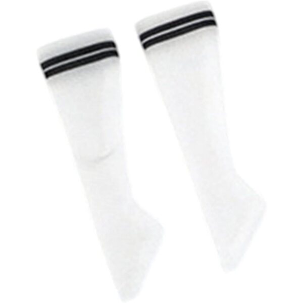 1/6 Freizeitsocken für 12'' Actionfiguren – schwarze, nahtlose Modeaccessoires