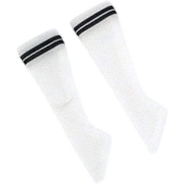1/6 Freizeitsocken für 12'' Actionfiguren – schwarze, nahtlose Modeaccessoires