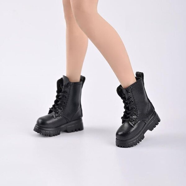 Miniatur-Kurzstiefel für 1/6 Figuren – 12-Zoll-Puppenkostümzubehör