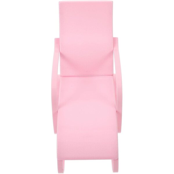 BESPORTBLE Mini Poltrona Reclinabile Rosa per Casa delle Bambole e Micro Paesaggi