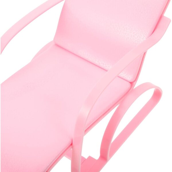 BESPORTBLE Mini Poltrona Reclinabile Rosa per Casa delle Bambole e Micro Paesaggi