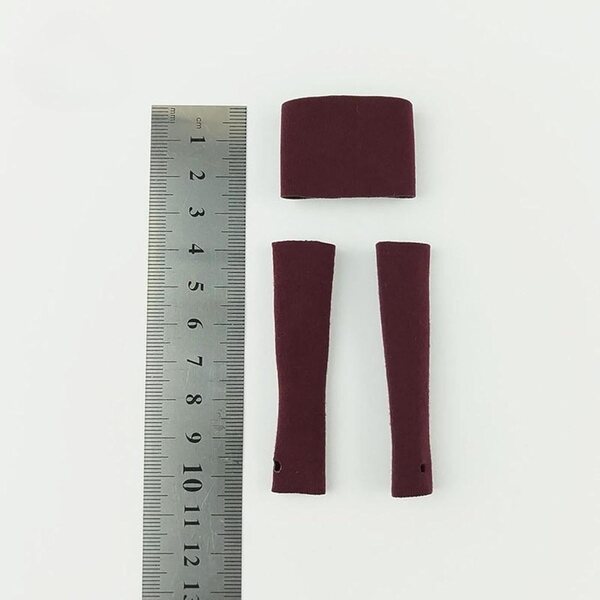 Rote Röhrenärmel für weibliche Figuren im Maßstab 1:6, individuelle Puppenkleidung