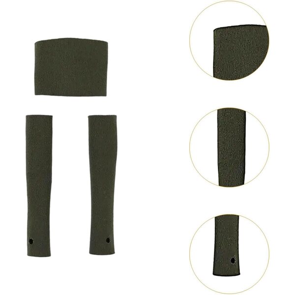 Röhrenförmige Ärmel und grünes Oberteil für 1/6 weibliche Figuren JWQFBC