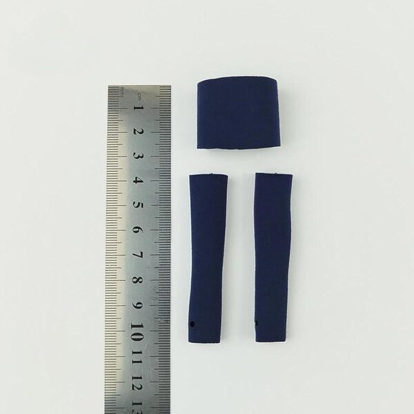 Schlauchförmige Ärmel und Oberteile für weibliche Puppen im Maßstab 1:6 – hochwertiges blaues Set