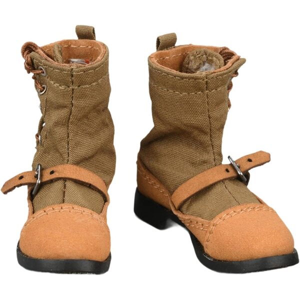1:6 Action-Figurenstiefel aus PU-Leder, realistisches Kostümzubehör