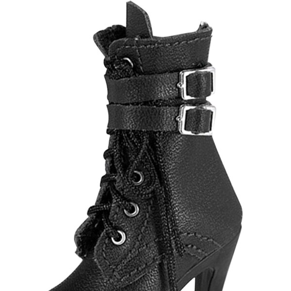 1:6 High Heel Schuhe für 30,5 cm Puppe – Schwarze Schuhe Zubehör