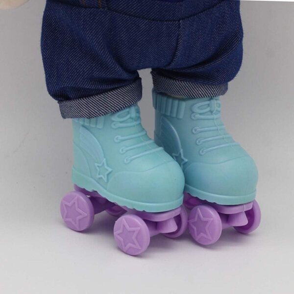Patins a rotelle per bambole BJD 46 cm - Accessorio decorativo e funzionale