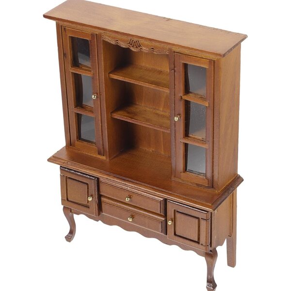 ERINGOGO Mini Credenza in Legno per Casa delle Bambole 1/12 Decorativa e Resistente