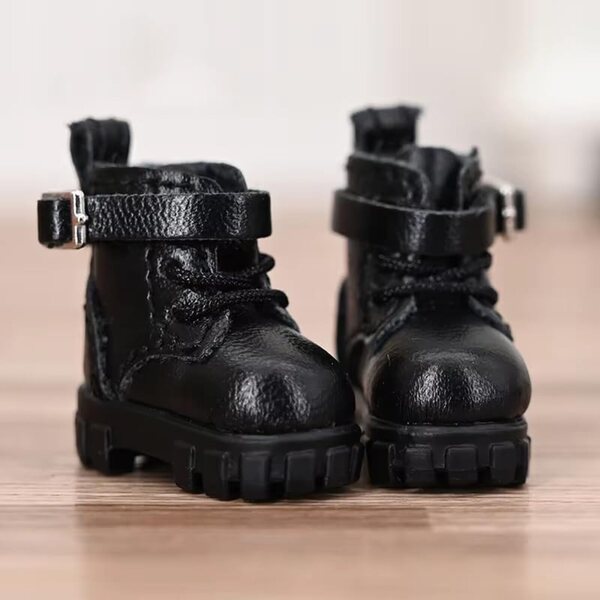 Scarpe casual nere per bambole Ob11 DDF Body9 1/12 BJD GSC accessori giocattoli
