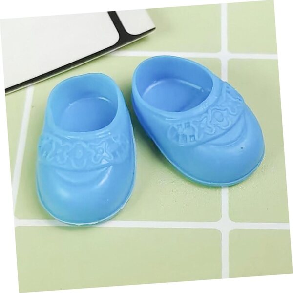 Toddmomy 5 Paar Miniatur-Puppenschuhe – dekorative Accessoires für Sammlungen