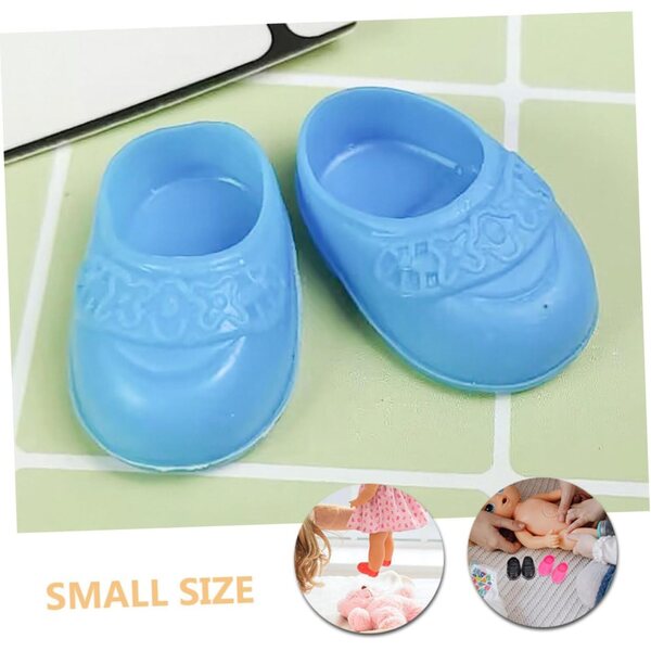 Toddmomy 5 Paar Miniatur-Puppenschuhe – dekorative Accessoires für Sammlungen