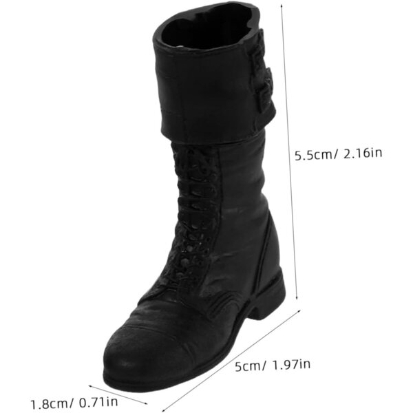 Militärkolben für bewegliche Harzpuppen, realistisches Zubehör 5,5 x 5 x 1,8 cm
