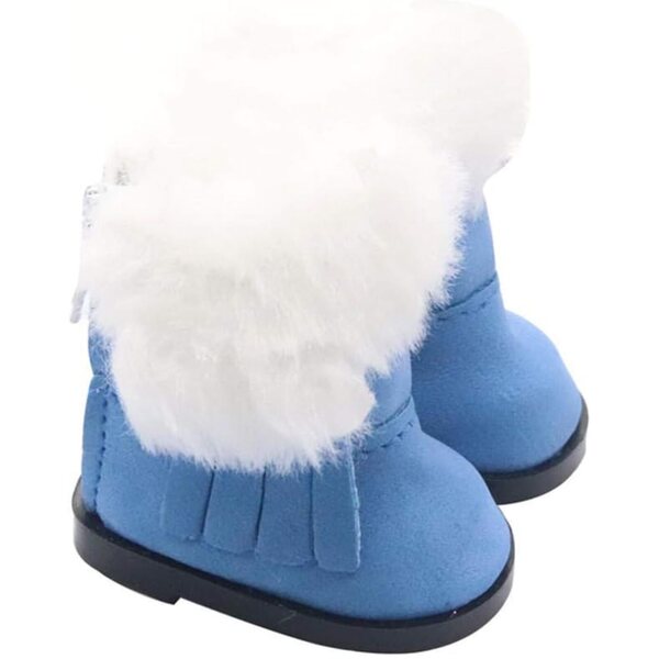 Doposci in peluche per bambola da 35,6 cm - scarpe extra alla moda per bambini