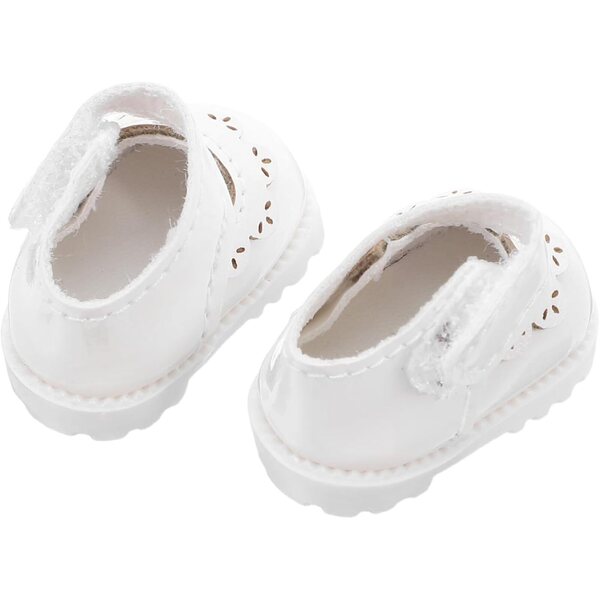 Scarpe Miniature Bianche per Bambole 17 cm - Accessori Eleganti in PU Warmhm