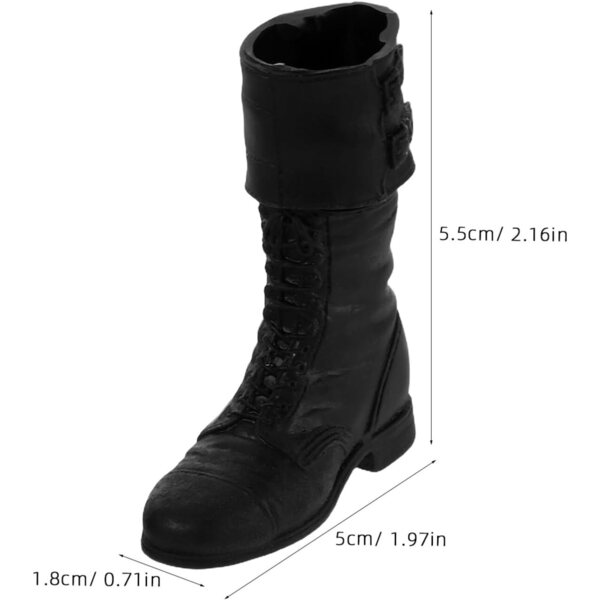 Bottine Militari Miniature per bambole BJD - Scarpe Realistiche e Resistenti Vaguelly