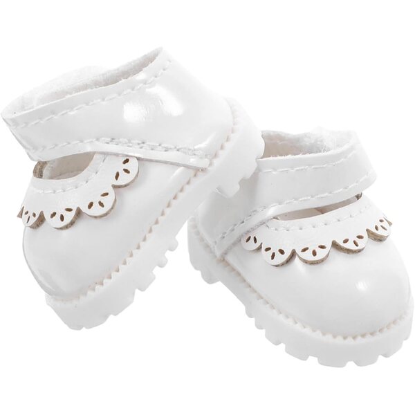 Mini Scarpe Bianche per Bambole 17cm – Accessori Eleganti e Facili da Cambiare