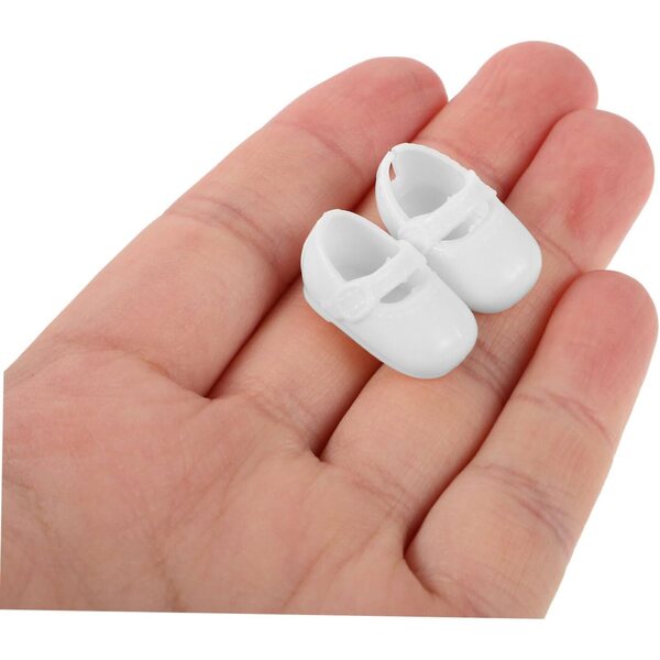 BESTonZON 135 Paar Mini-Puppenschuhe, rutschfeste Semelle, mehrfarbig, 2,5 x 1,4 x 1,2 cm
