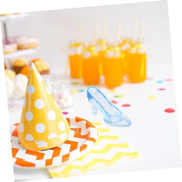 ABOOFAN Set 24 Mini Scarpe con Tacco Decorative per Festa Tema Principessa