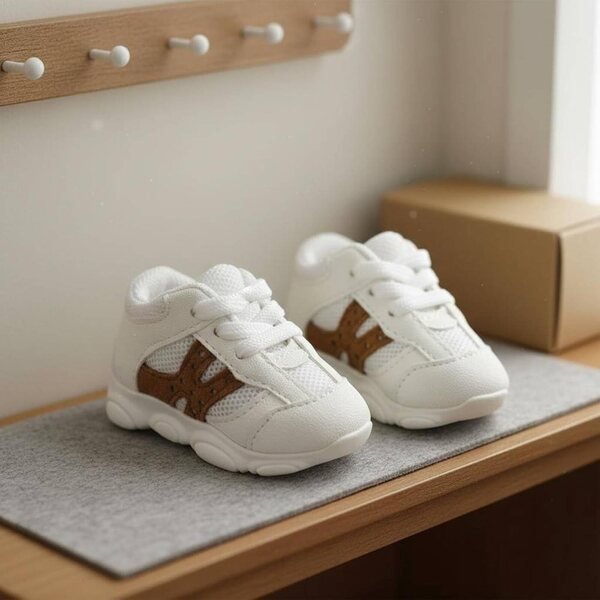 Körbe für BJD-Puppen im 1/4-Look, Papa-Schuhe, handgefertigte, widerstandsfähige weiße Schuhe