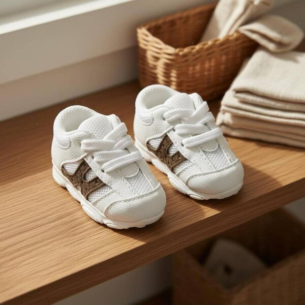 Körbe für BJD-Puppen im 1/4-Look, Papa-Schuhe, handgefertigte, widerstandsfähige weiße Schuhe