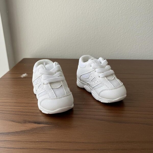 Körbe für BJD-Puppen im 1/4-Look, Papa-Schuhe, handgefertigte, widerstandsfähige weiße Schuhe