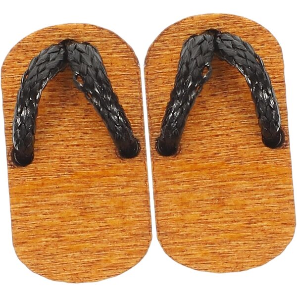 Mini Scarpe in Legno per Bambole, Sabot Decorativi Realistici per Casa Miniatura