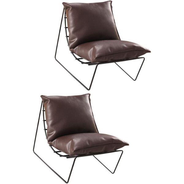 ifundom 2 pezzi Mini Sedie per Casa delle Bambole Accessori Decorativi in Miniatura