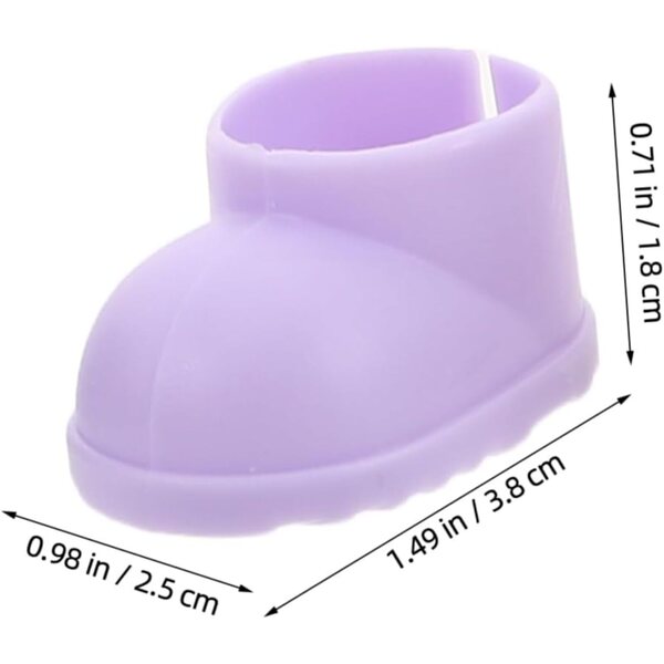 WOONEKY 20 Paia Mini Scarpe e Stivaletti per Bambole in Cotone, Confortevoli e Vari
