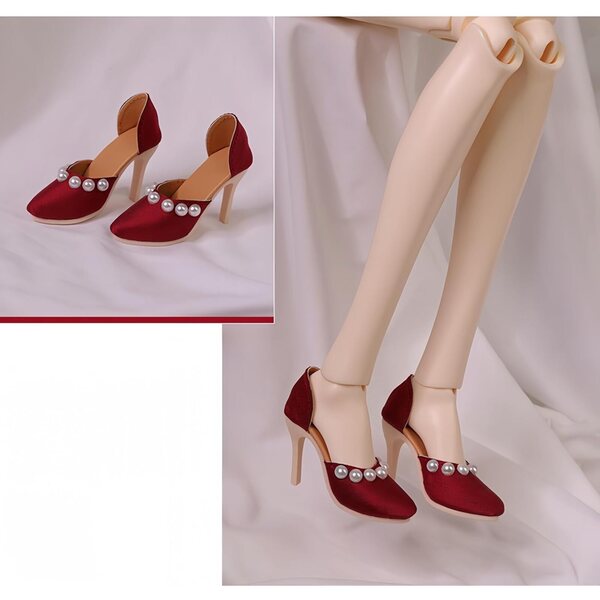 Hochwertige Schuhe für 1/3-BJD-Puppen, zartes und detailliertes Mini-Design