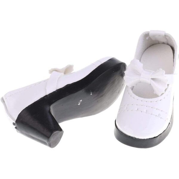 Lolita-Schuhe BJD 1/3 SD MSD mit weißer Schleife für 60 cm Puppen
