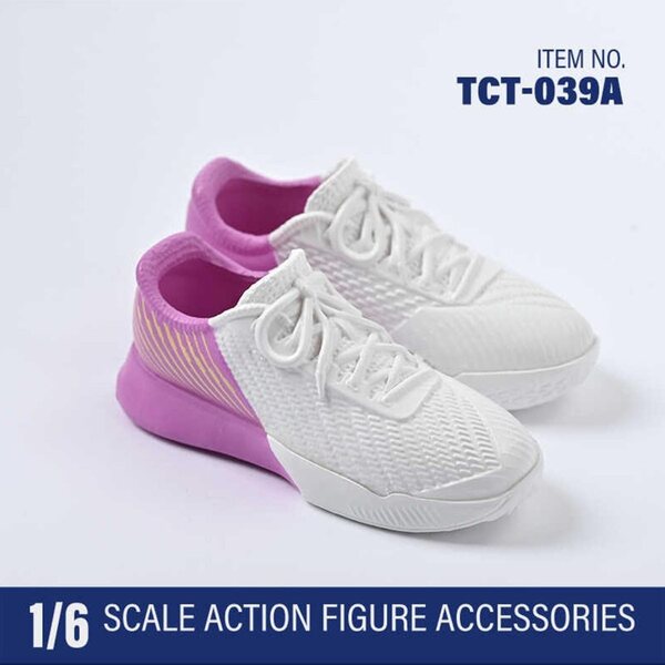 HiPlay Scarpe Basket Viola 1/6 per Figurine Action 12 Pollici Accessorio Realistico