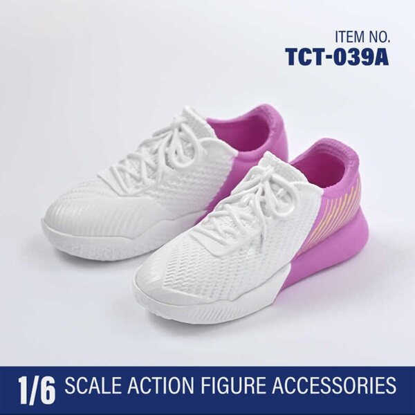 HiPlay Scarpe Basket Viola 1/6 per Figurine Action 12 Pollici Accessorio Realistico