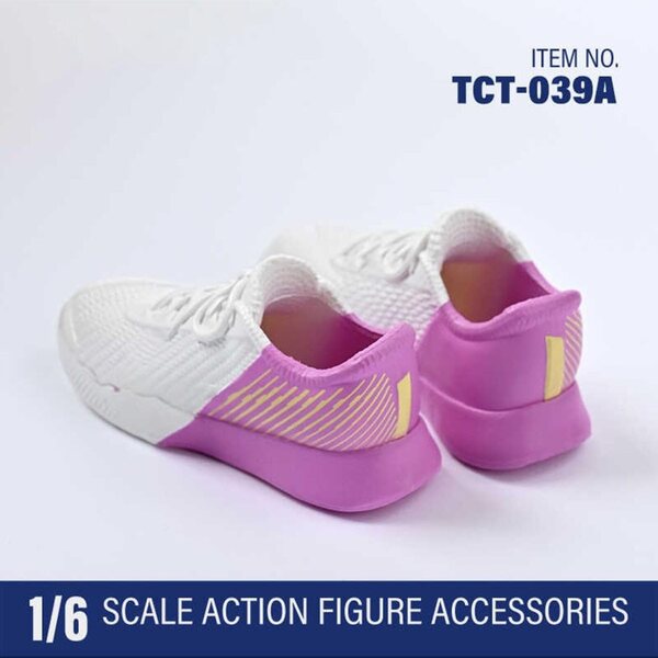 HiPlay Scarpe Basket Viola 1/6 per Figurine Action 12 Pollici Accessorio Realistico