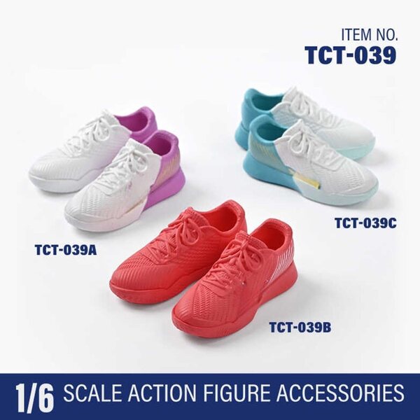 HiPlay Scarpe Basket Viola 1/6 per Figurine Action 12 Pollici Accessorio Realistico
