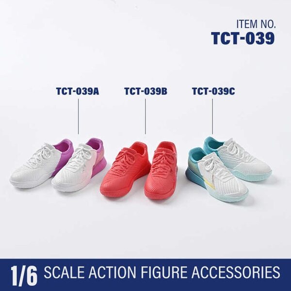 HiPlay Scarpe Basket Viola 1/6 per Figurine Action 12 Pollici Accessorio Realistico