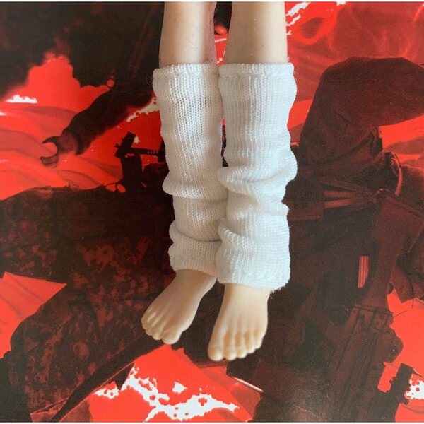 HiPlay Calzini corti bianchi per bambola TBLeague 1/12 CM035 accessori fashion
