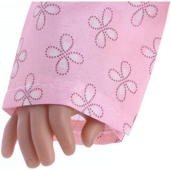 Langärmliger Pyjama für amerikanische Puppe 46 cm - Uteruik
