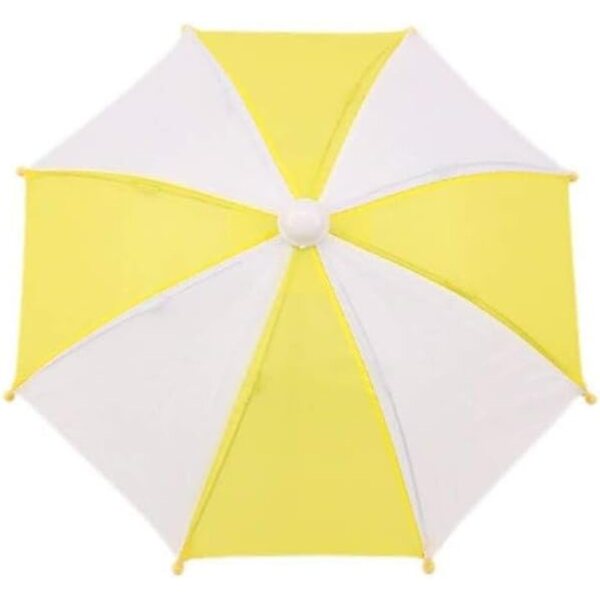 Regenmantel- und Kofferset für 46-cm-Puppe mit Regenschirm und 4-teiligen Stiefeletten