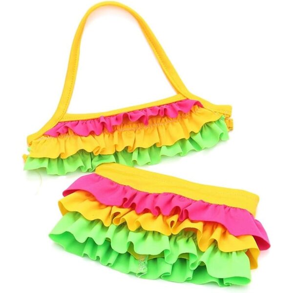 Costume da Bagno per Bambole 46 cm - Maillot e Gonna Cortissima Uteruik