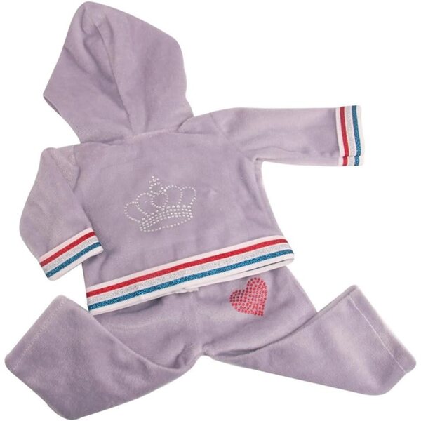 Abbigliamento sportivo per bambola americana 46 cm - Completo con felpa e pantaloni