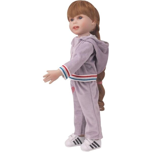 Abbigliamento sportivo per bambola americana 46 cm - Completo con felpa e pantaloni