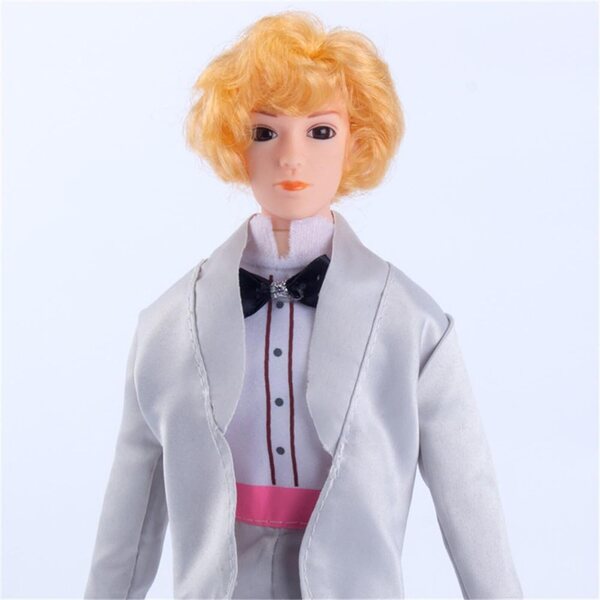 Costume da sposo per bambola maschio 30 cm - completo giacca, camicia e pantaloni